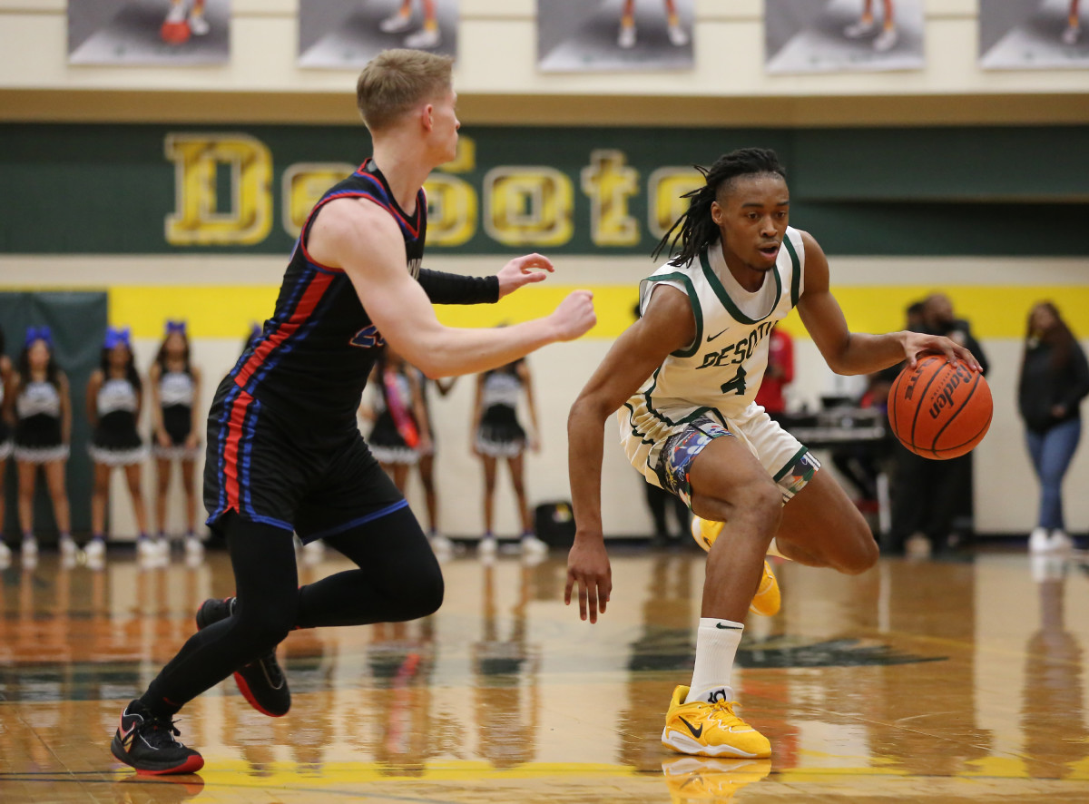 Duncanville DeSoto Texas boys basketball 021023 Brian McLean 4